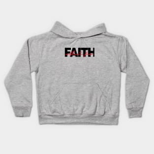 Faith without fear Kids Hoodie